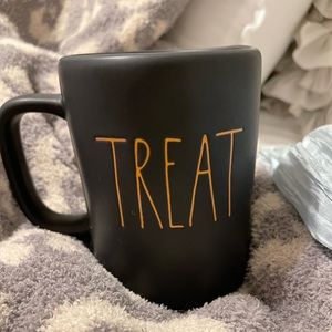 Rae Dunn Double sided Trick/Treat Halloween mug